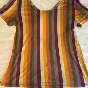 Daytrip  open back blouse